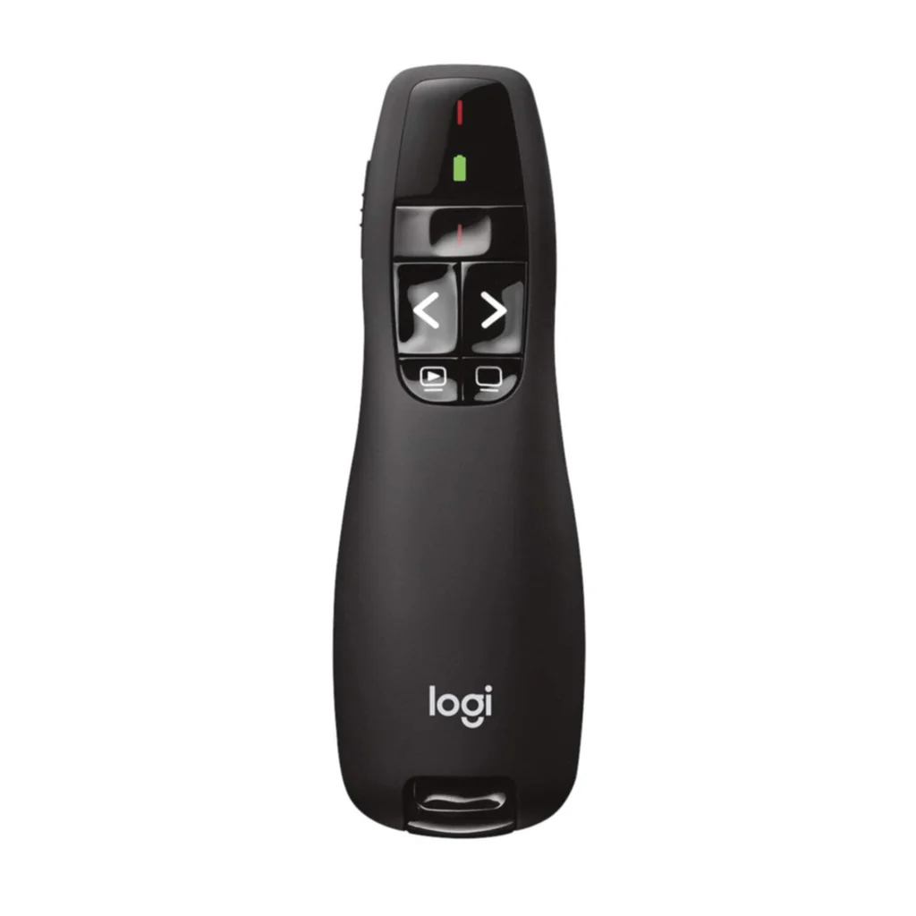 جهاز تحكم العروض التقديمية Logitech R400 – أسود