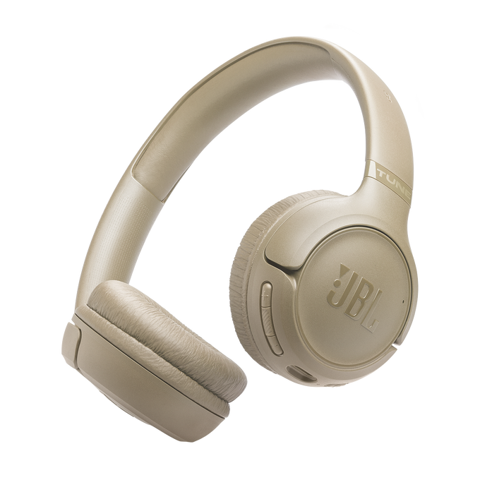 سماعة رأس لاسلكية JBL Tune 530BT – بيج