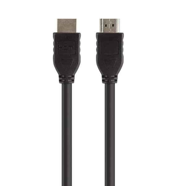 كابل Belkin HDMI عالي السرعة مع منفذ إيثرنت بطول 5 أمتار - اسود
