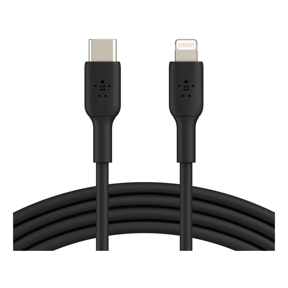 كابل بيلكين بوست تشارج USB-C إلى Lightning بطول 1 متر (CAA003) أبيض