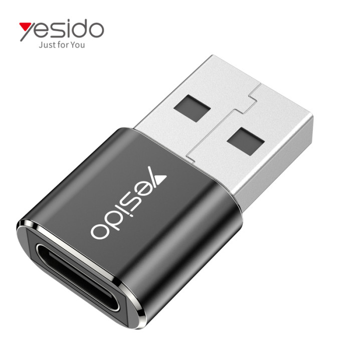 وصله Yesido من Type-C إلى USB - أسود