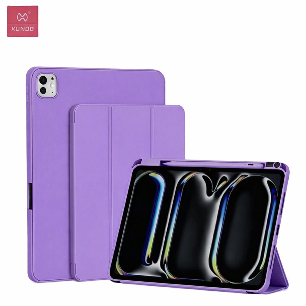 حافظة الكمبيوتر اللوحي XUNDD Beatle Series لجهاز iPad 10.9 (2022) A16 (2025) - أرجواني