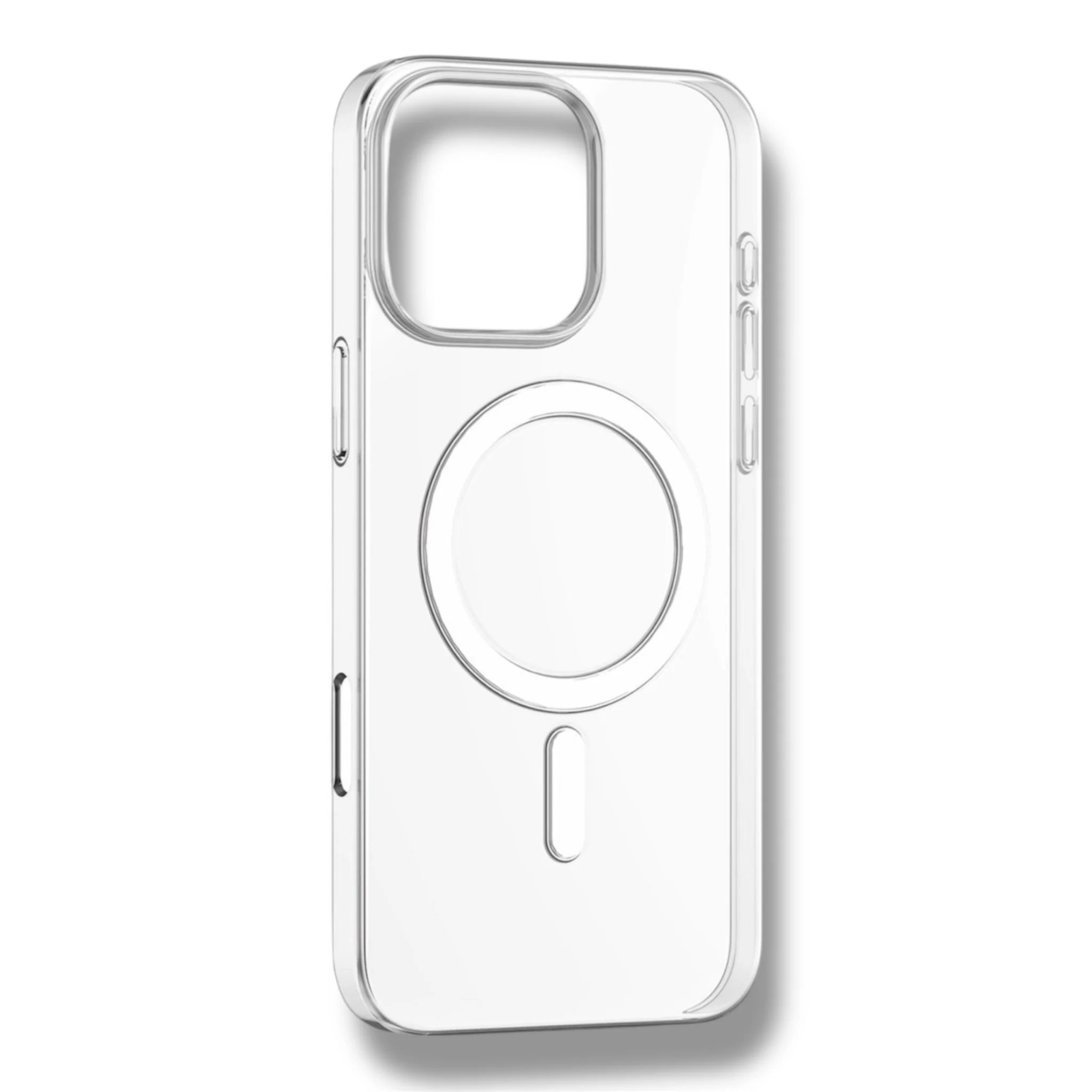 كفر Pure Mag Clear MagSafe شفاف لهاتف ايفون 16 برو من Wizard