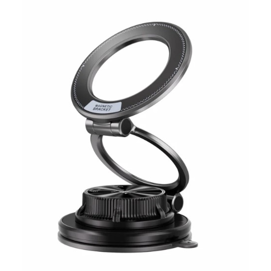 ستاند هاتف Wizard Vacuum Vortex Bracket Magsafe - أسود