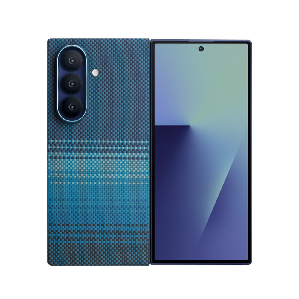 كفر Pitaka Ultra-Slim لهاتف Samsung Galaxy Z Fold7 - لون الفجر