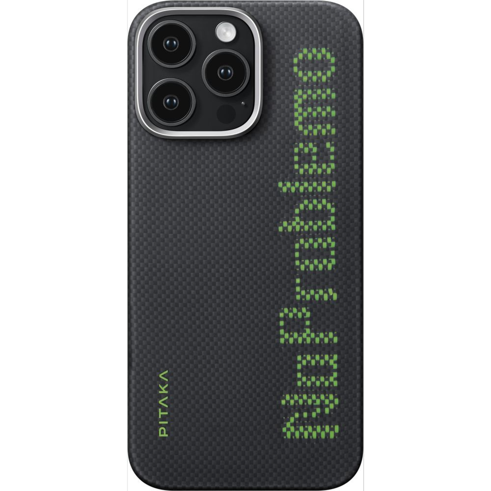 كفر  Pitaka Aries Tactile Woven لهاتف آيفون 16 برو ماكس – NoProblemo
