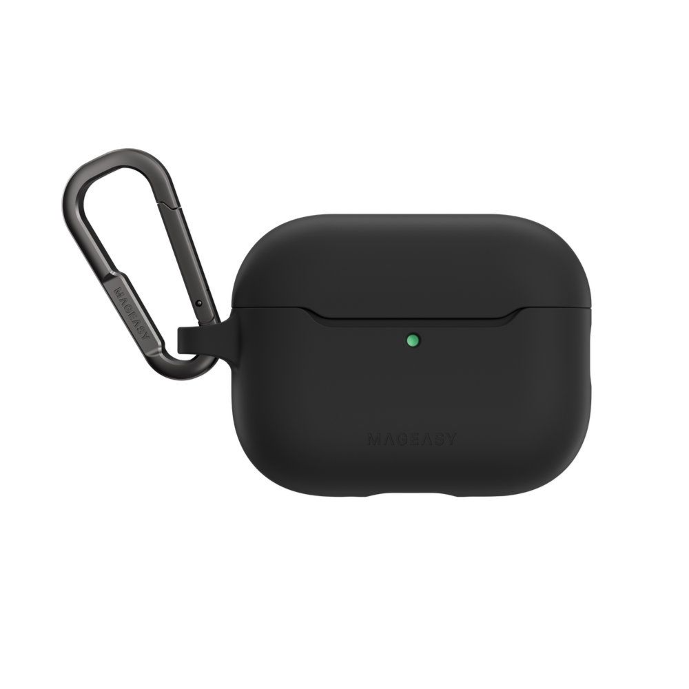 كفر MagEasy Skin لسماعات Apple AirPods Pro 3 – أسود