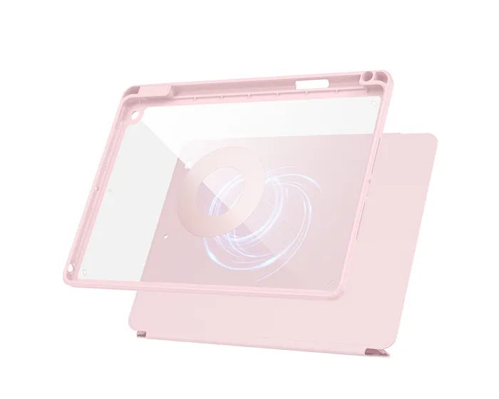 كفر حماية HOCO DG9 – واقٍ مغناطيسي مقاوم للصدمات لـ iPad Pro 11″ (M4/M5) – وردي