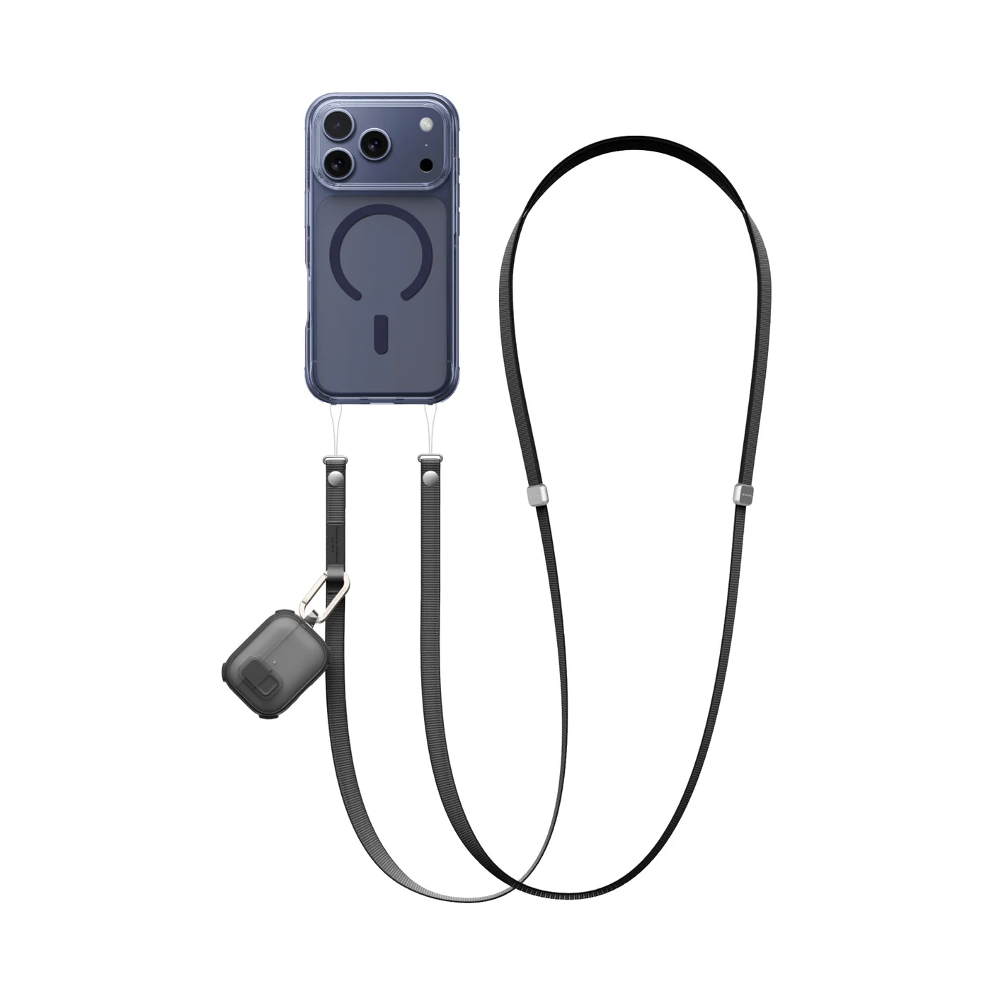 حزام Titan MagStrap للهاتف وAirpods من AmazingThing (W1709) أسود