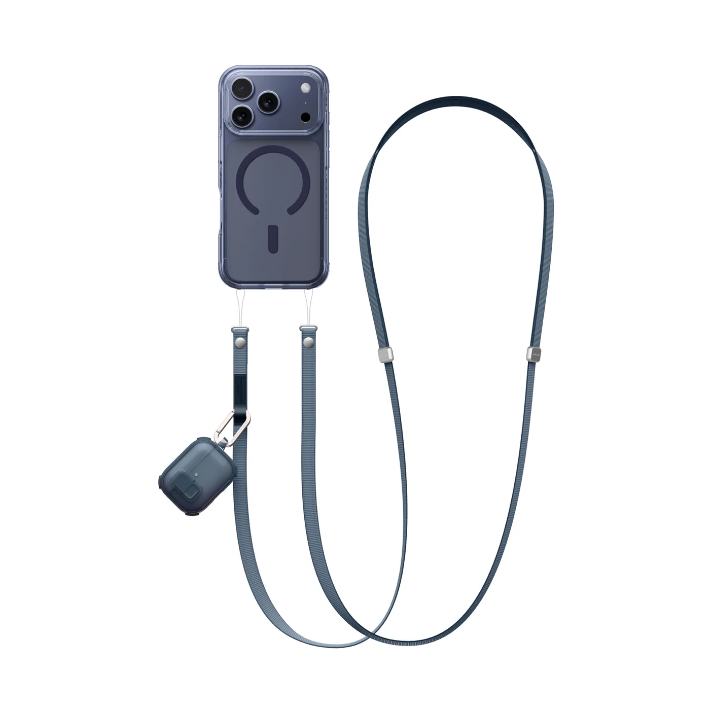 حزام Titan MagStrap للهاتف وAirpods من AmazingThing (W1707) أزرق