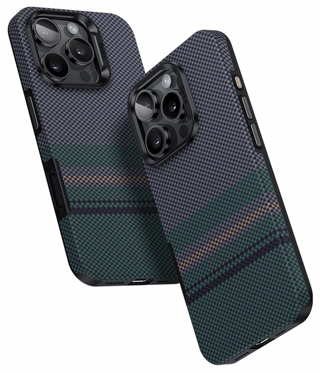 كفر Benks Magnetic Kevlar ArmorAir لهاتف آيفون 16 برو – Aurora
