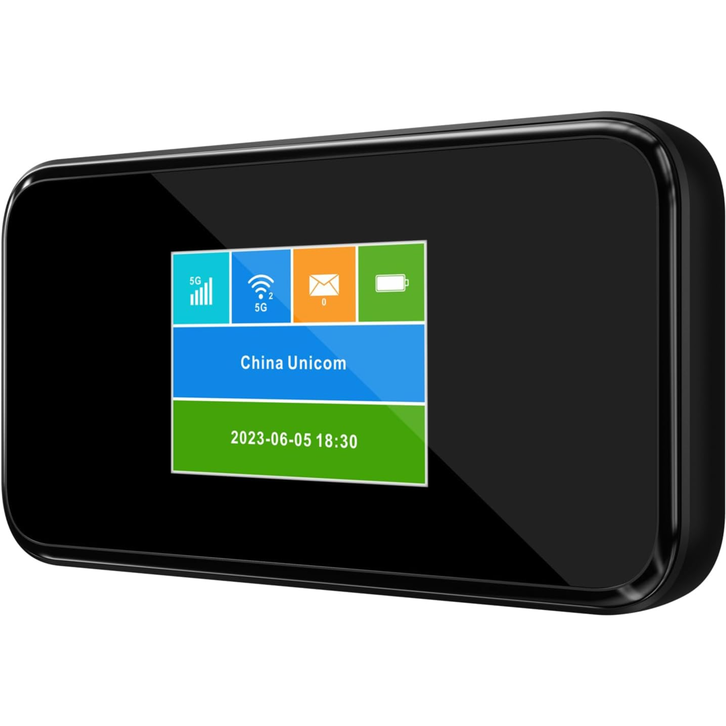 راوتر Porodo المحمول عالي السرعة 5G موديل PD-5GMIFI – أسود