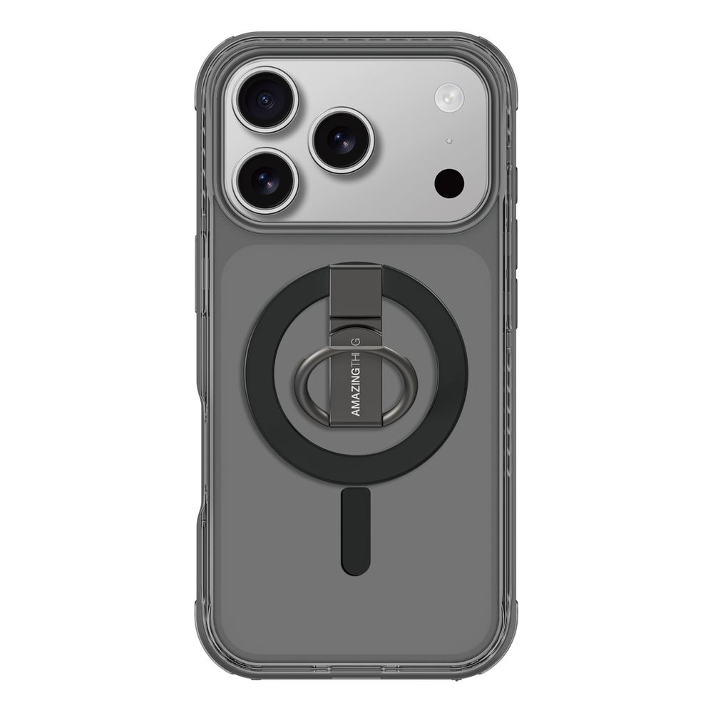 كفر  لهاتف iPhone 17 Pro Max من AmazingThing Titan Pro - أسود