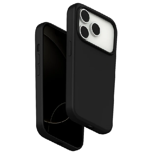 كفر سيليكون XUNDD Reno Magsafe لهاتف iPhone 17 Pro Max - أسود