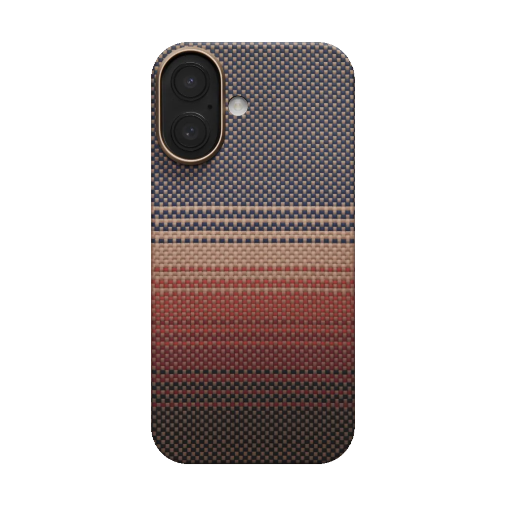 كفر Ultra-Slim لهاتف ايفون 17 من Pitaka - Sunset