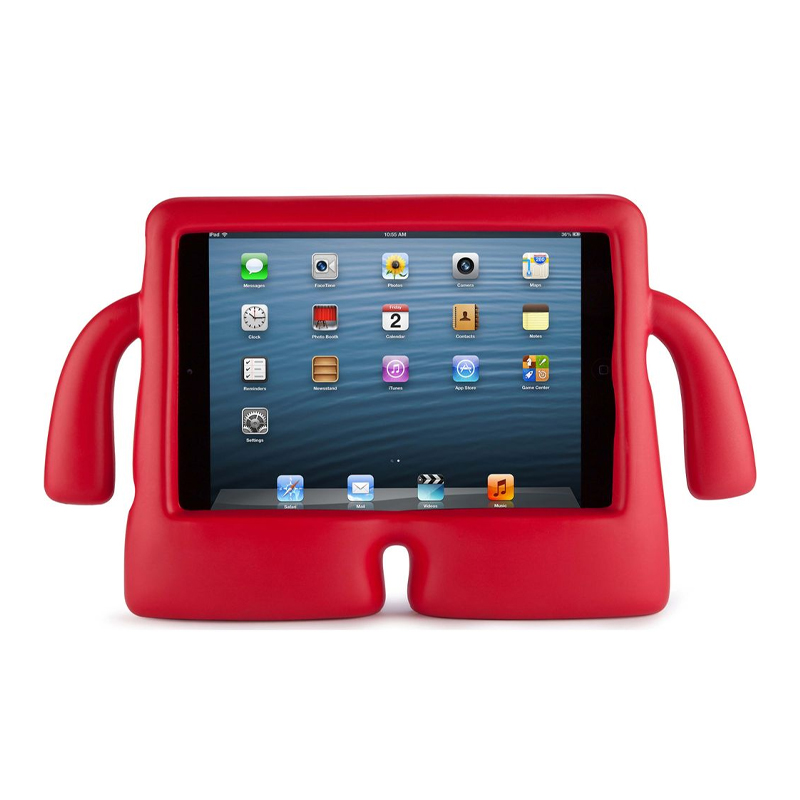 كفر iGuy للأطفال لجهاز iPad 10.2/10.5 – اللون الأحمر