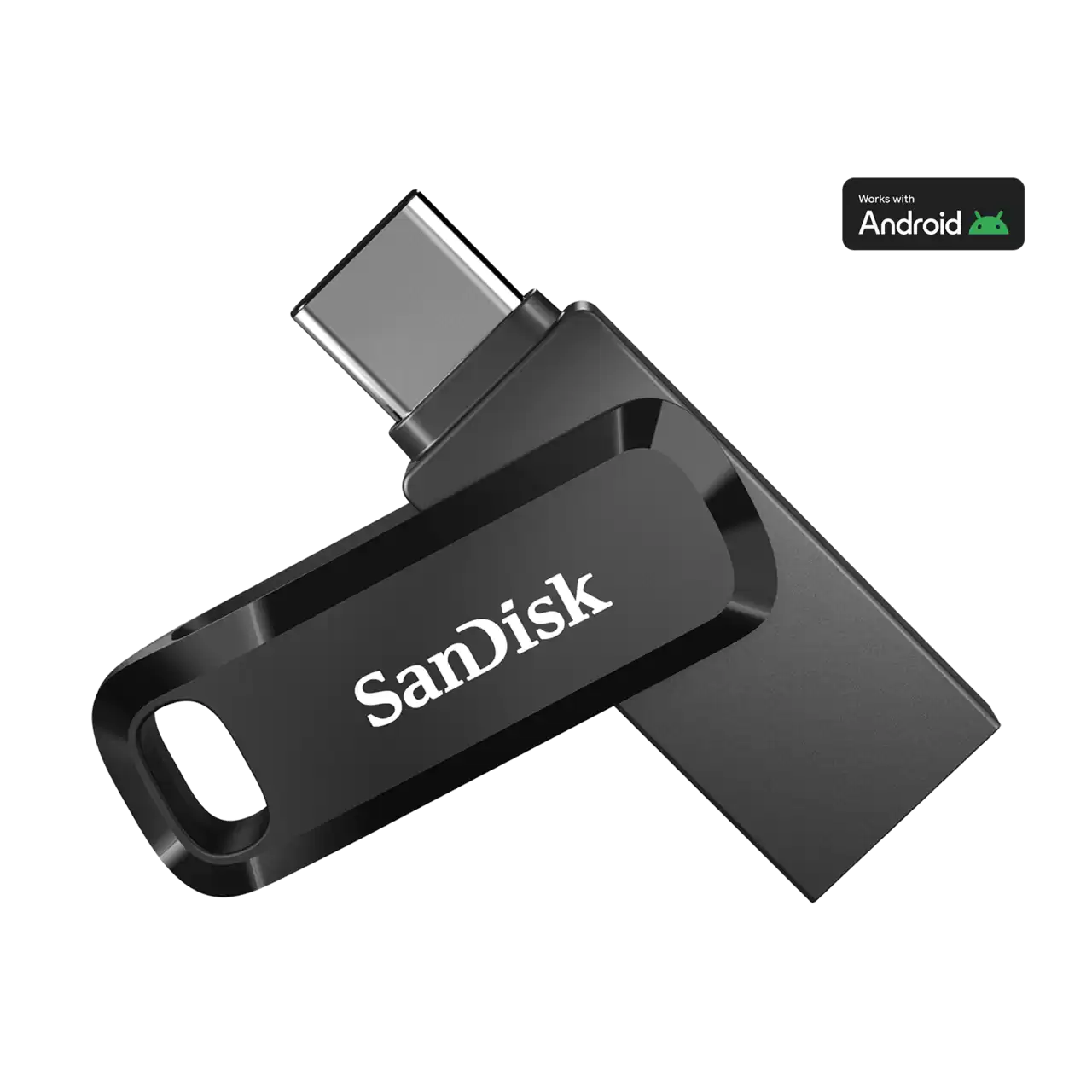 فلاش ميموري Ultra Dual بحجم 128 جيجا بمنفذين USB و Type C من سانديسك