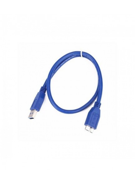 هايسنس كابل USB 3.0 إلى Micro HDD 50 سم - أزرق