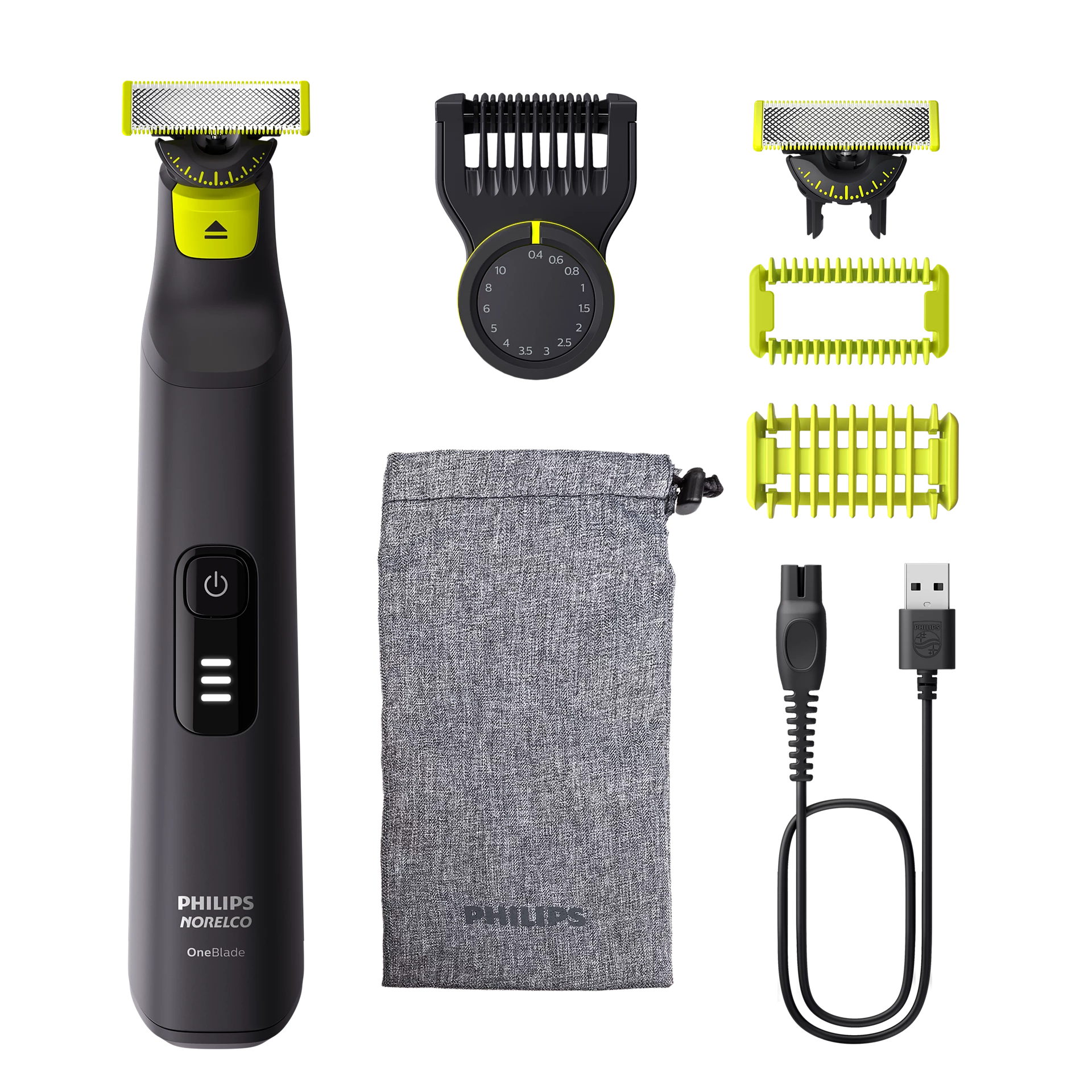 ماكينة حلاقة الوجه والجسم OneBlade Pro 360 من Philips