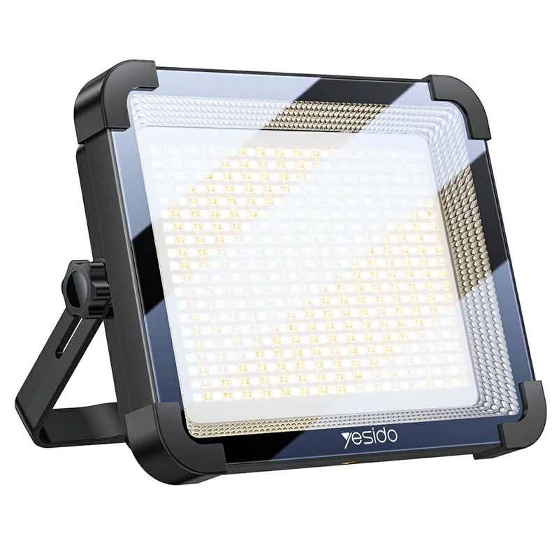 مصباح إضاءة طوارئ Yesido مع 600 حبة LED