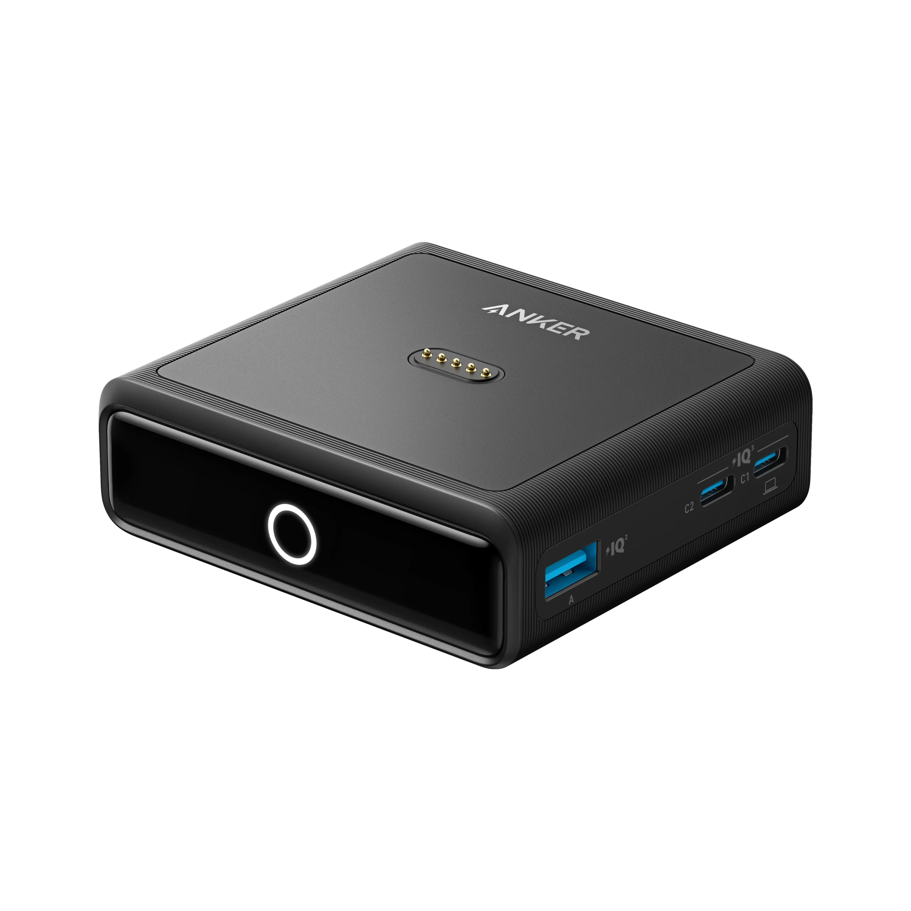 محطة شحن 100W وقاعدة لباوربانك Anker Prime مع منافذ إضافية من Anker