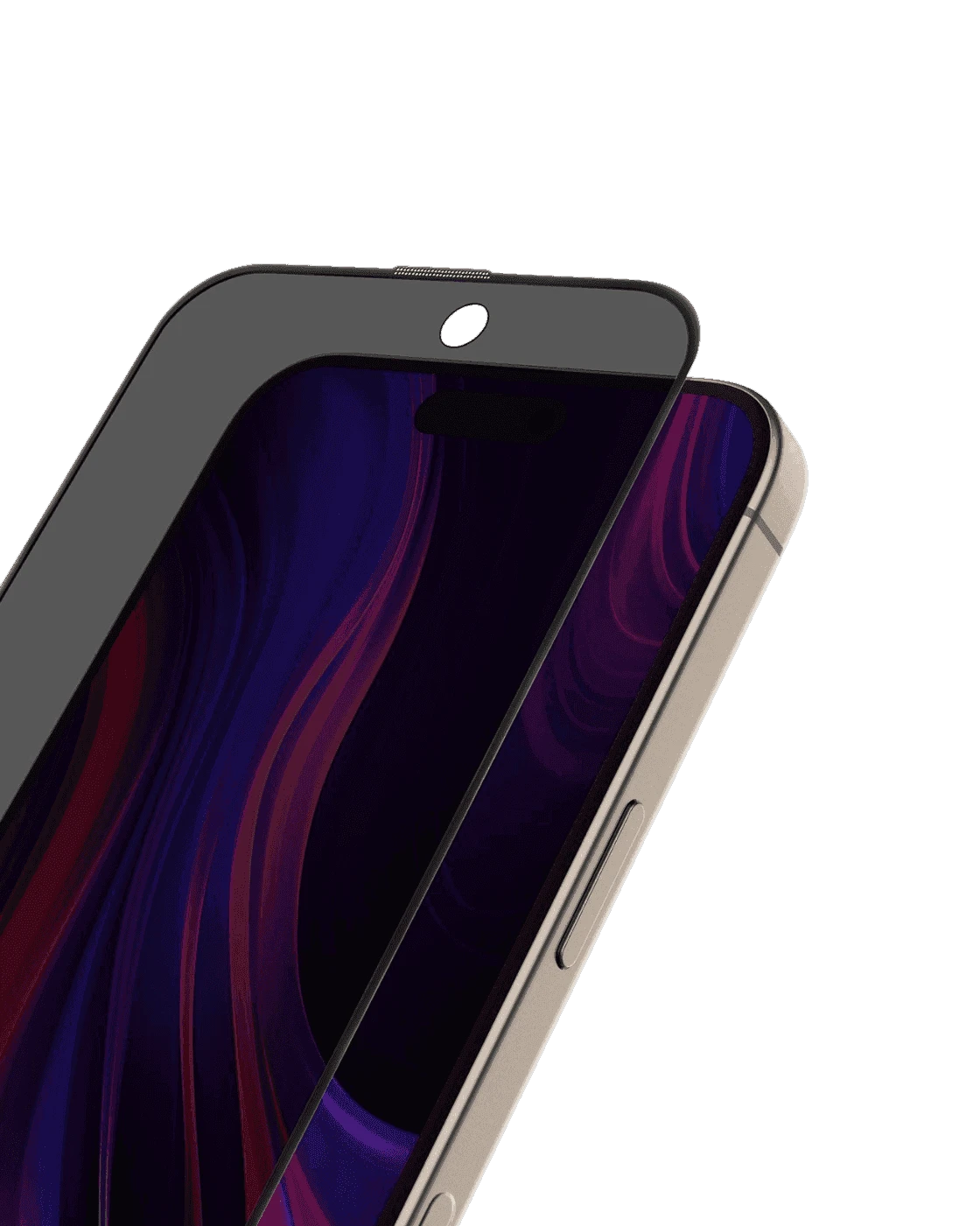 حماية شاشة الخصوصية Moxedo Flex Matte لهاتف iPhone 17 Pro