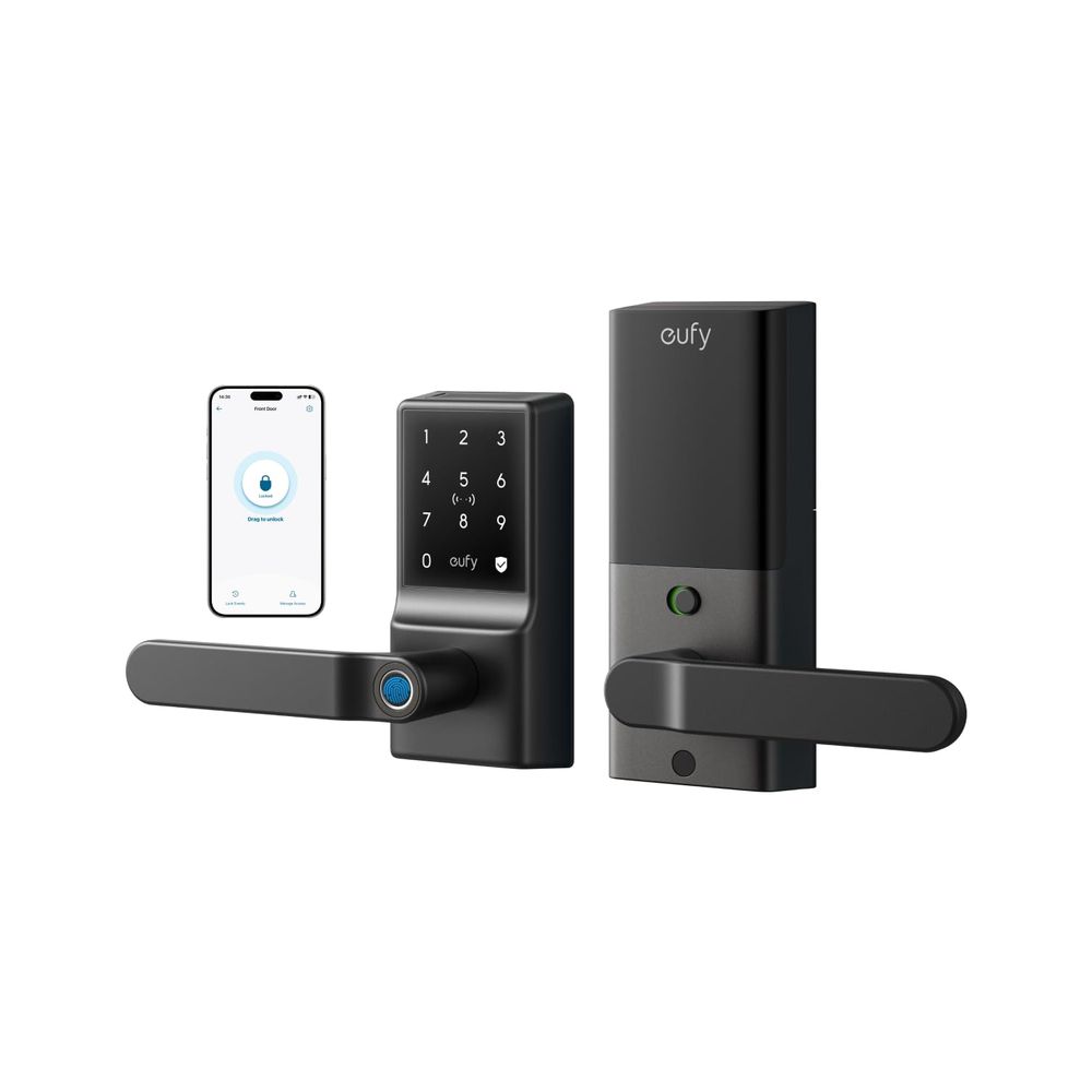 قفل باب ذكي بمقبض Smart Lever Lock C33 من Anker Eufy