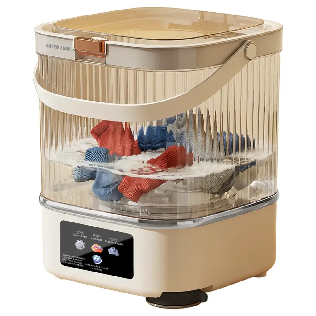 غسالة محمولة Mini Wash بسعة 12 لتر من Green Lion موديل GL-WM14