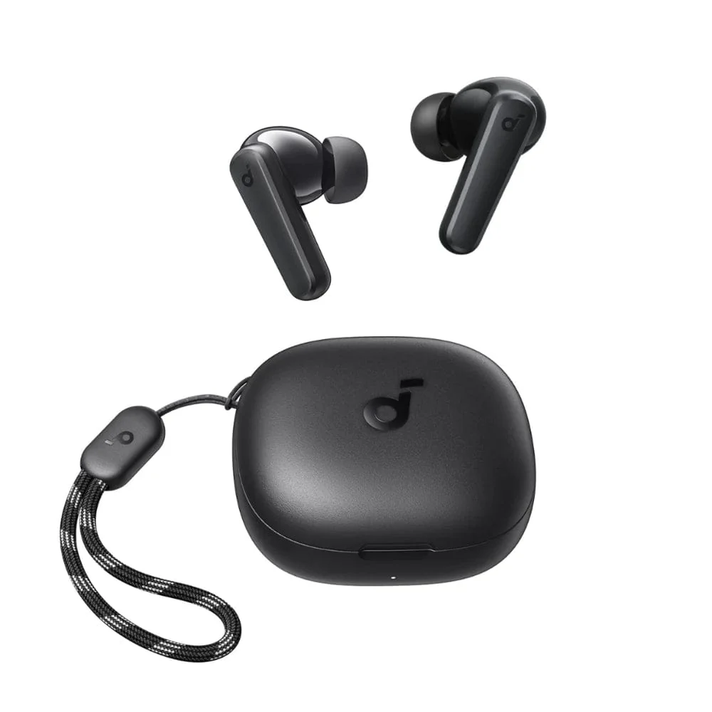 سماعة بلوتوث R50i Soundcore True من Anker  - أسود