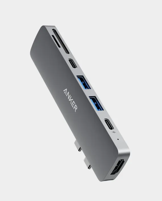 وصلة منفذين تايب سي Hub متعددة الاستخدام 7 في 2 من Anker