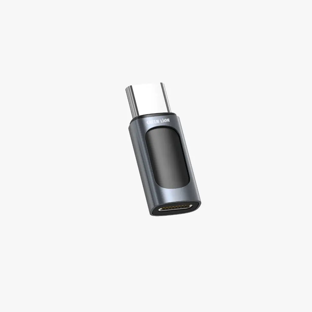 وصلة OTG من Lightning إلى USB-C   من Green Lion - أسود