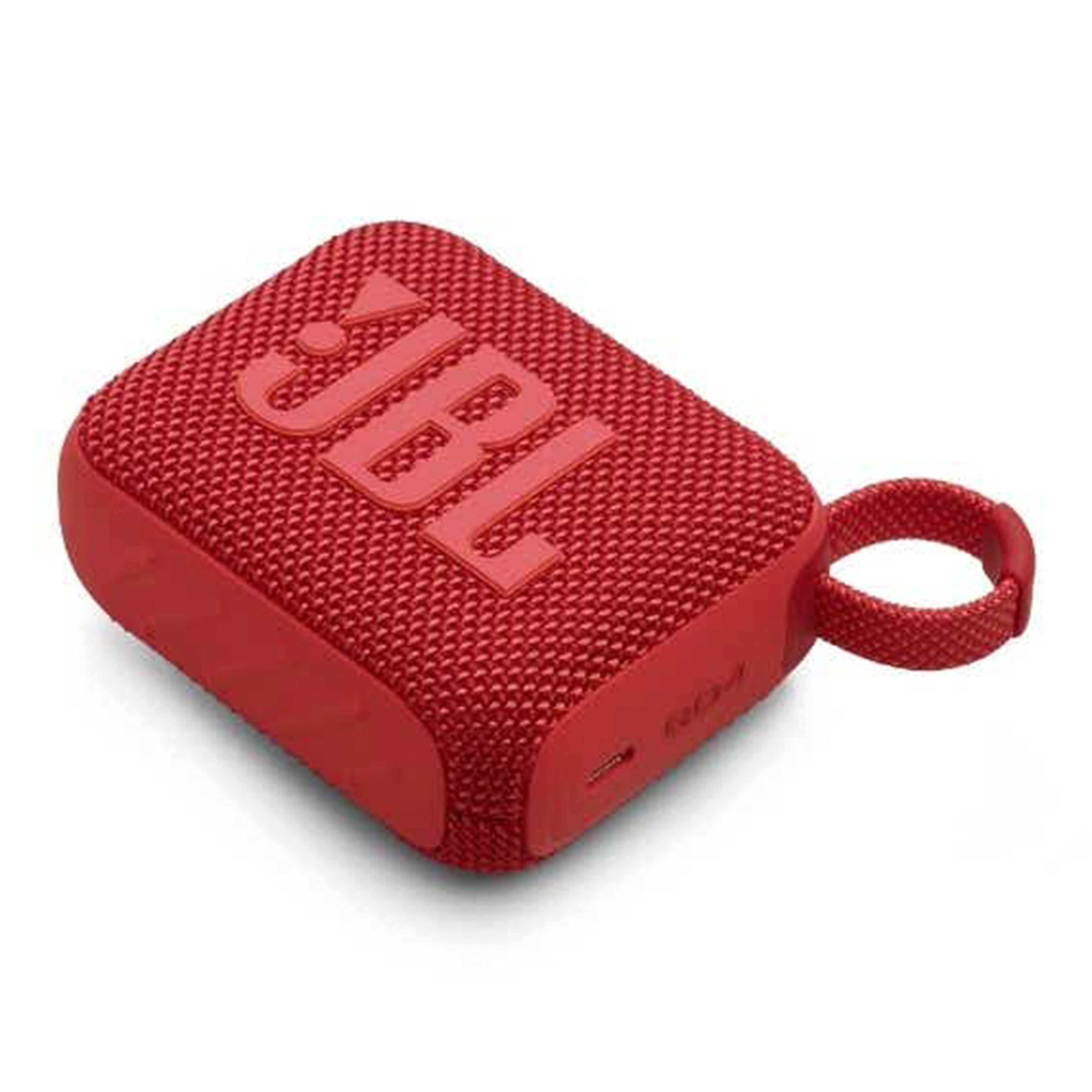 مكبر صوت بلوتوث محمول JBL GO4 - أحمر