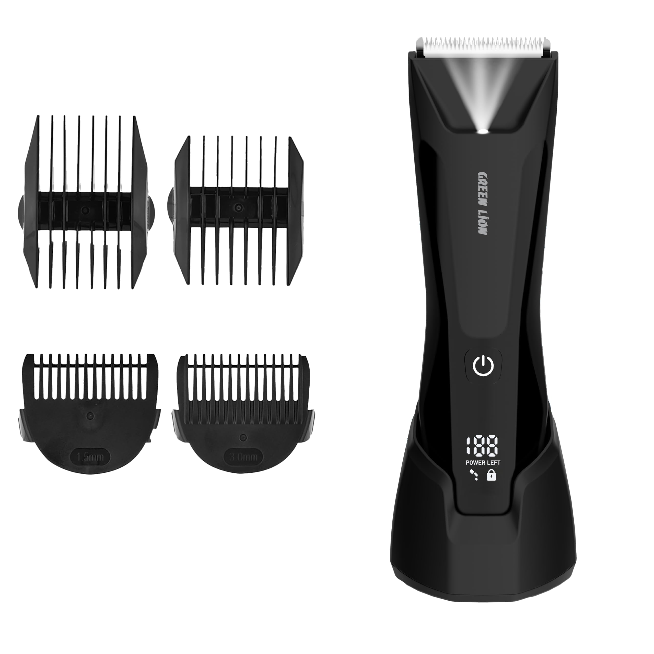 ماكينة حلاقه شعر وجسم محمولة Green Lion Portable Sensitive Duo  أسود من Green Lion