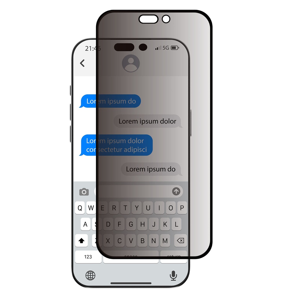 حماية شاشة للخصوصية غير لامع من MagEasy Vetro لهاتف iPhone Air