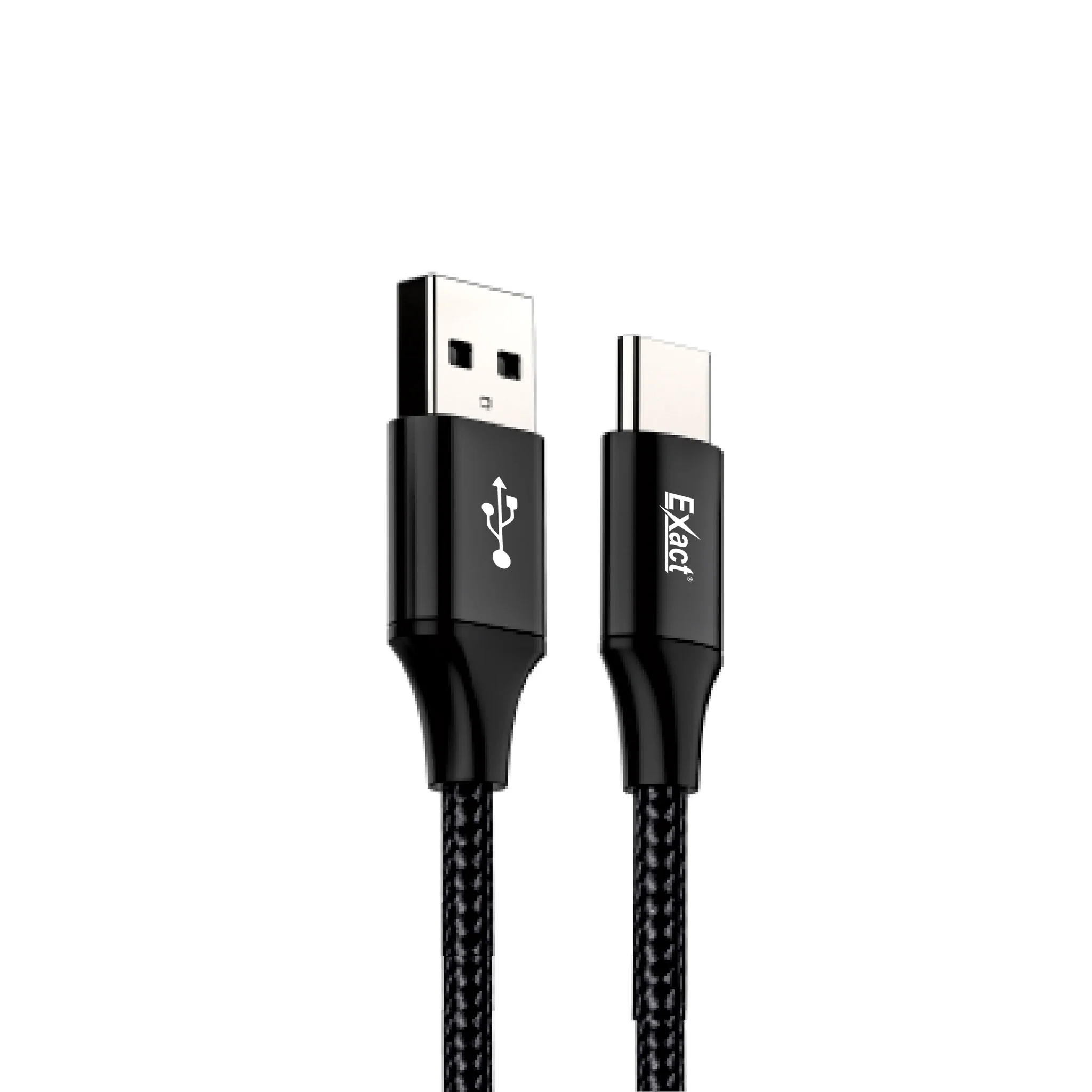 كابل شحن سريع من USB-A إلى Type-C بطول 1 متر (EX1107) أسود