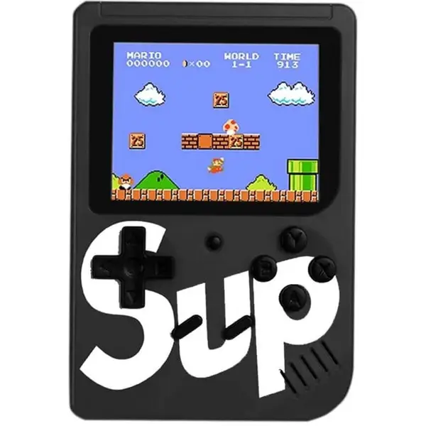 جهاز الألعاب سوپ Game Box ‎400‎ لعبة في ‎1‎ من SUP – أسود