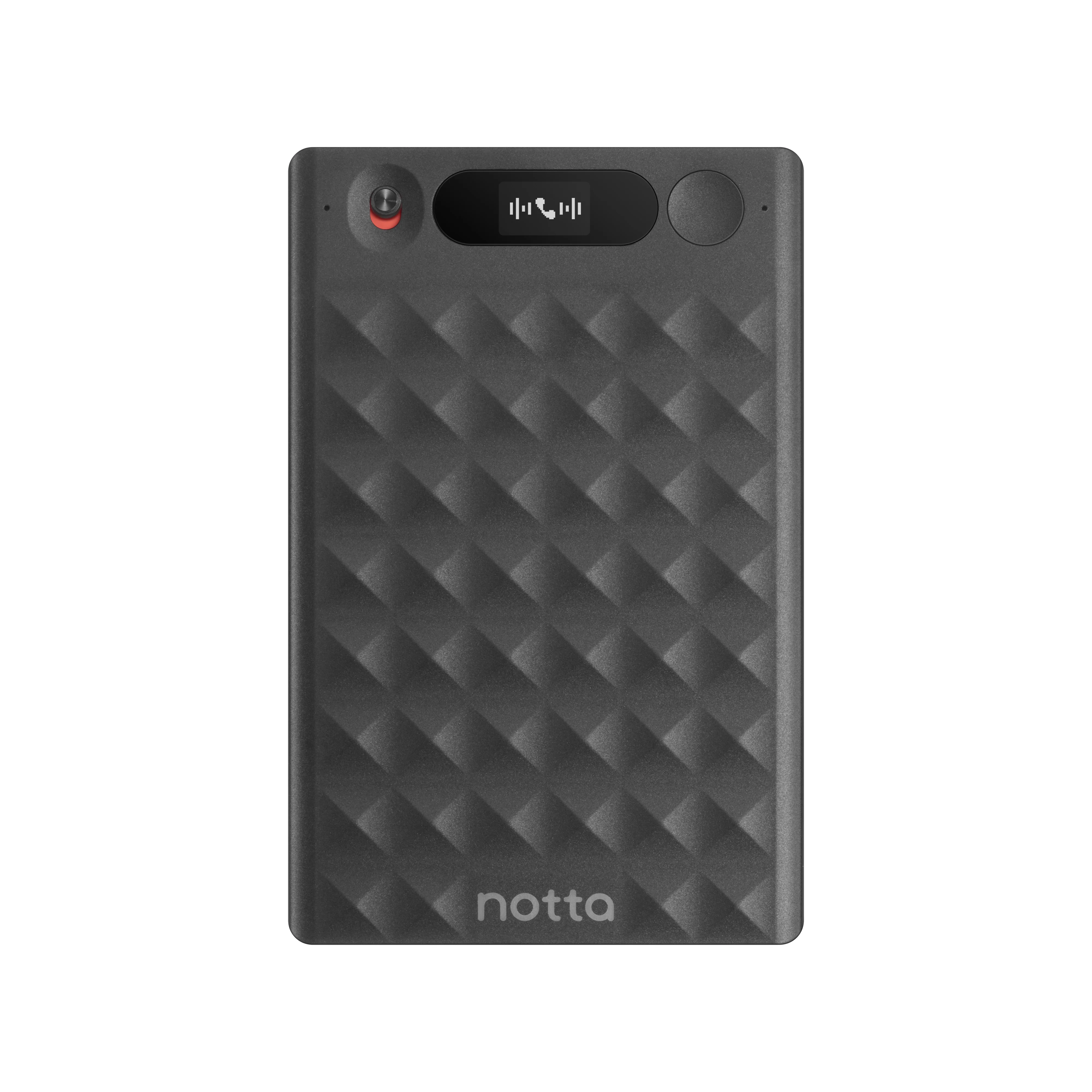 مسجل صوت ذكي مدعم بالذكاء الاصطناعي Memo من Notta - أسود