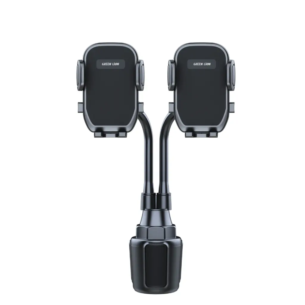 ستاند  جوال للسيارة مزدوج الاستخدام Duo Driver GX-75 من Green Lion – أسود