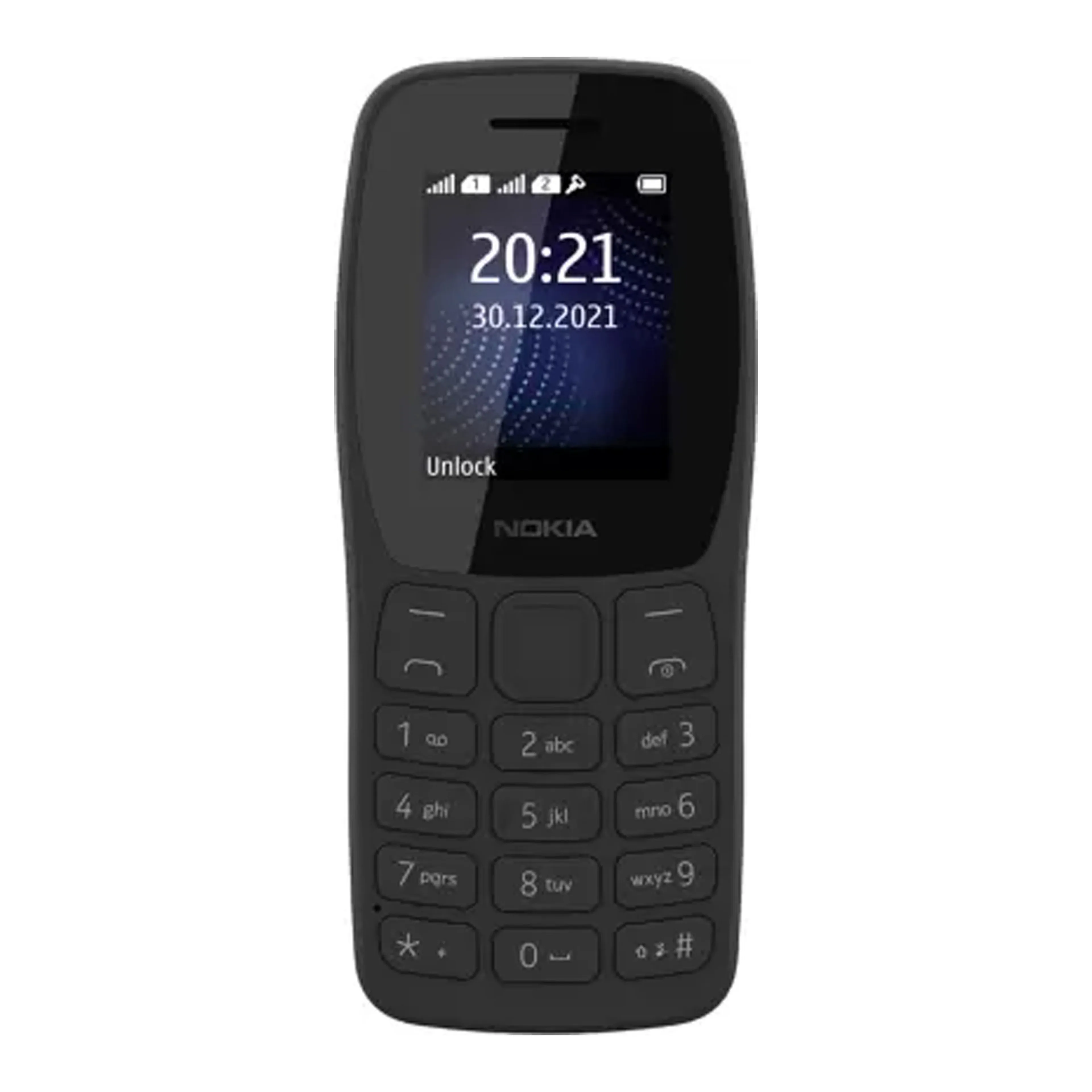 هاتف HMD Nokia 105 Classic DS (TA-1416) بلون الاسود