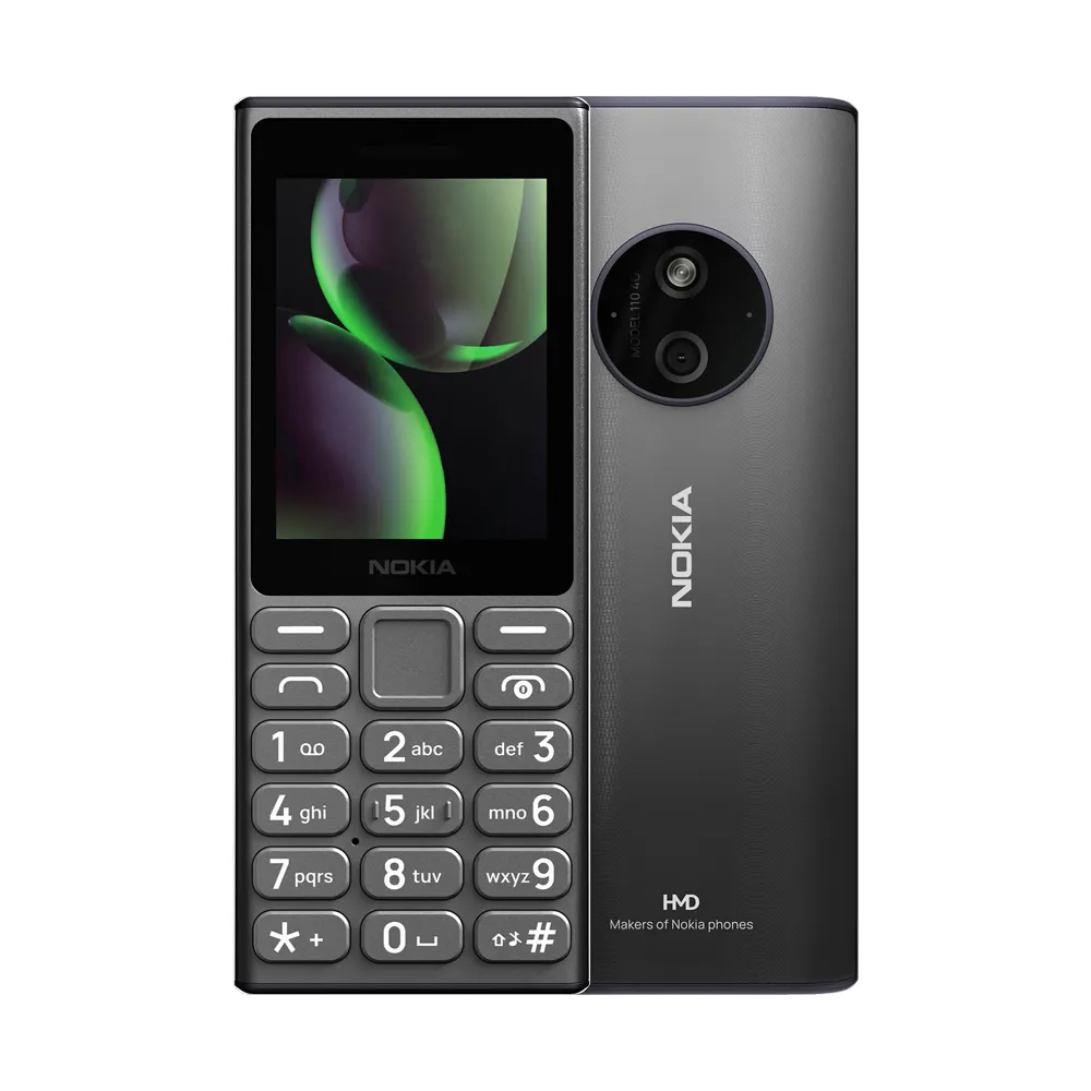 هاتف Nokia  125 ثنائي الشريحة (TA-1655) أسود من HMD