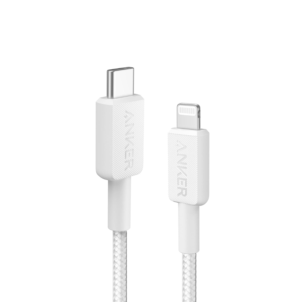 كابل أنكر USB-C إلى Lightning بطول 2 متر - أبيض