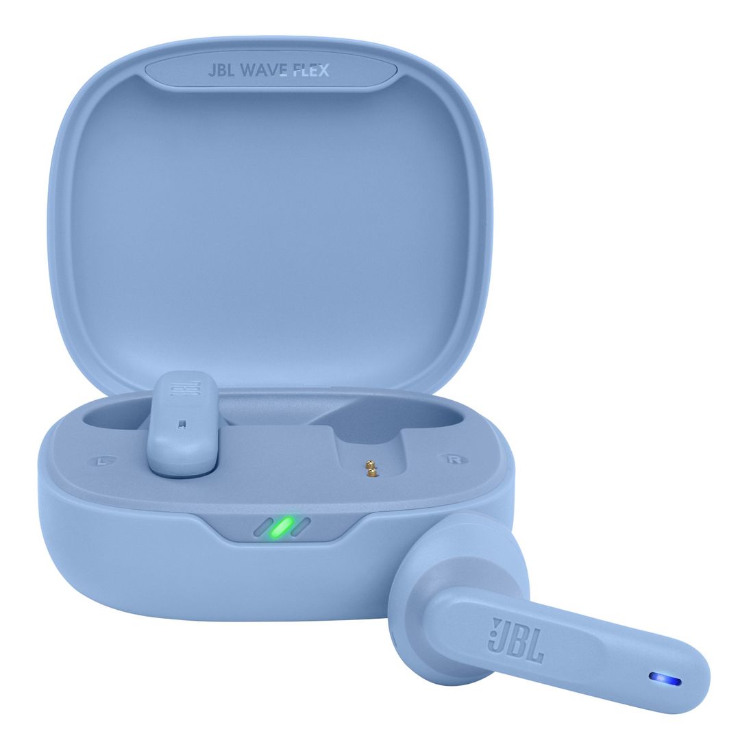 سماعة JBL Wave Flex اللاسلكية  - أزرق