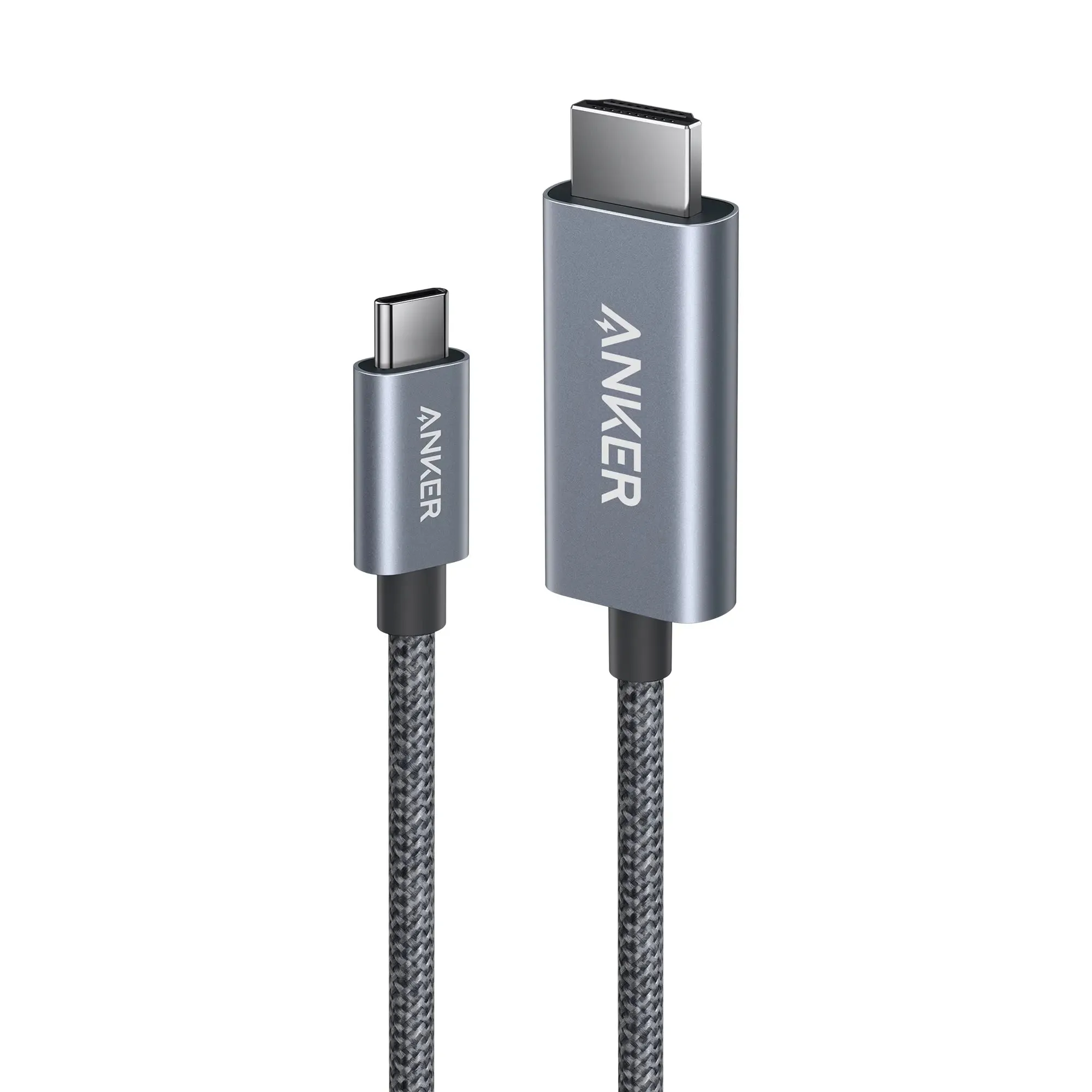 كابل تايب سي إلى HDMI من Anker بدقة 4K وبطول 2 متر -  أسود
