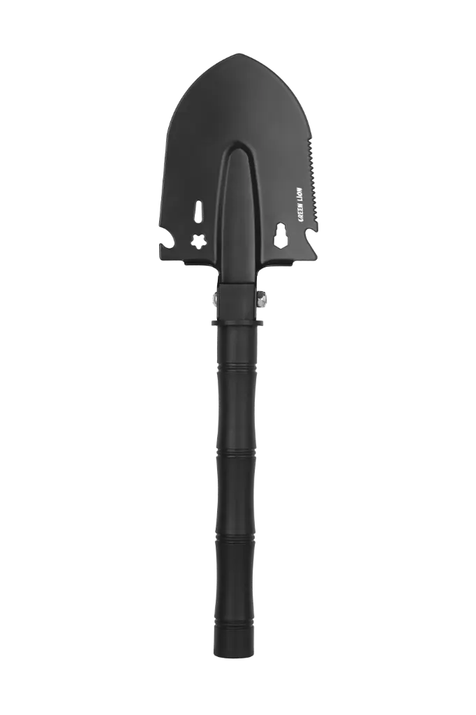 Green Lion GSV-8 Multi-Purpose Shovel 8-in-1 Outdoor Companion - Black