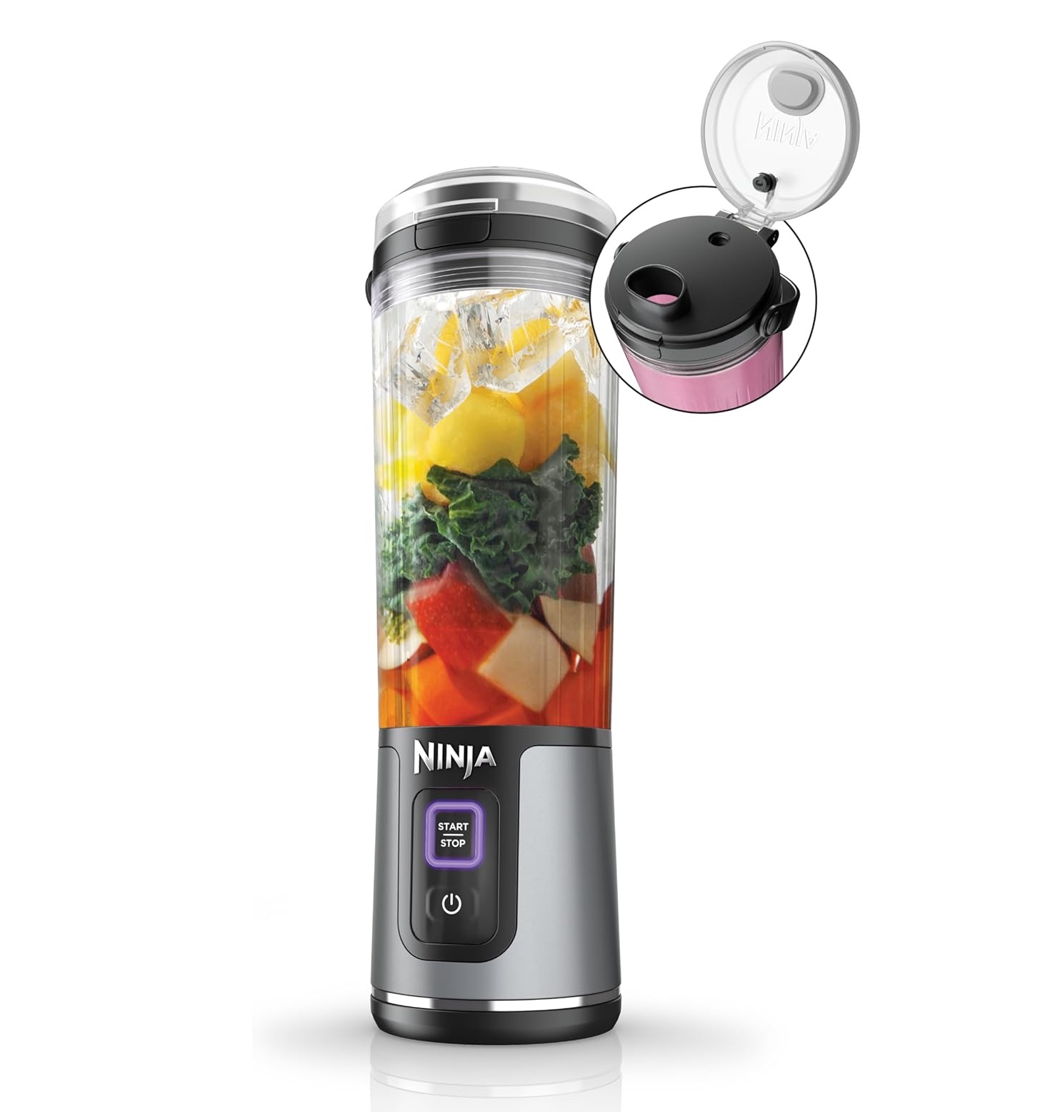 Ninja Blast Portable Blender 530mL (BC151BK) Black