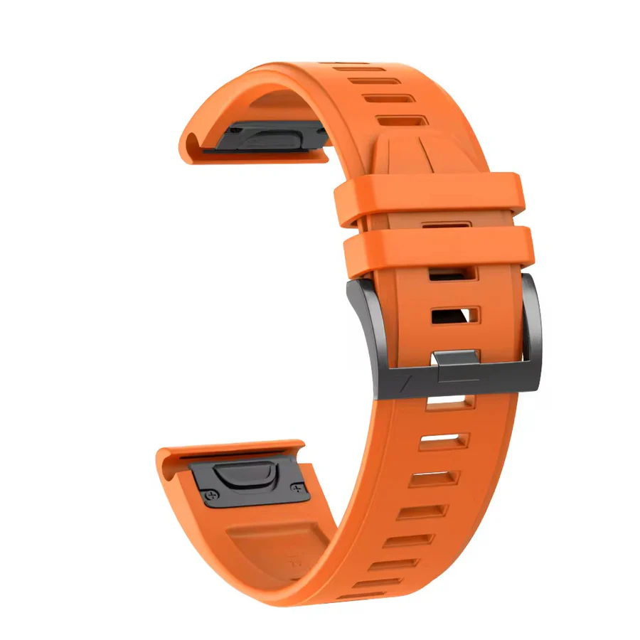 سير Garmin سيليكون 22mm من 974 Bands - البرتقالي