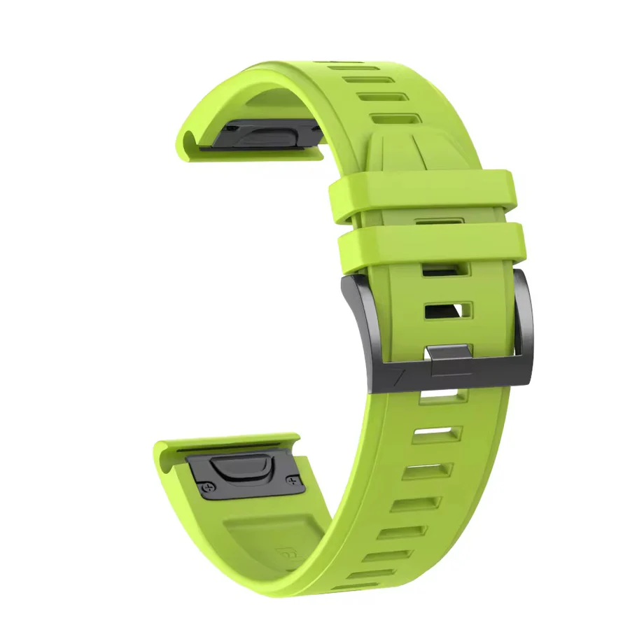 سير Garmin سيليكون 22mm من 974 Bands - أخضر فاتح