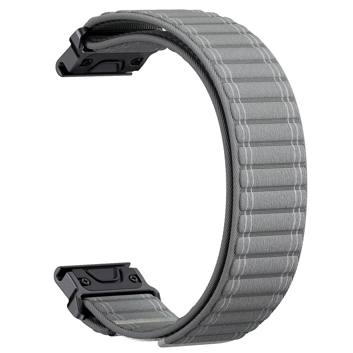 سير Garmin Fabric Quick Fit مقاس 22mm من 974 Bands - رمادي