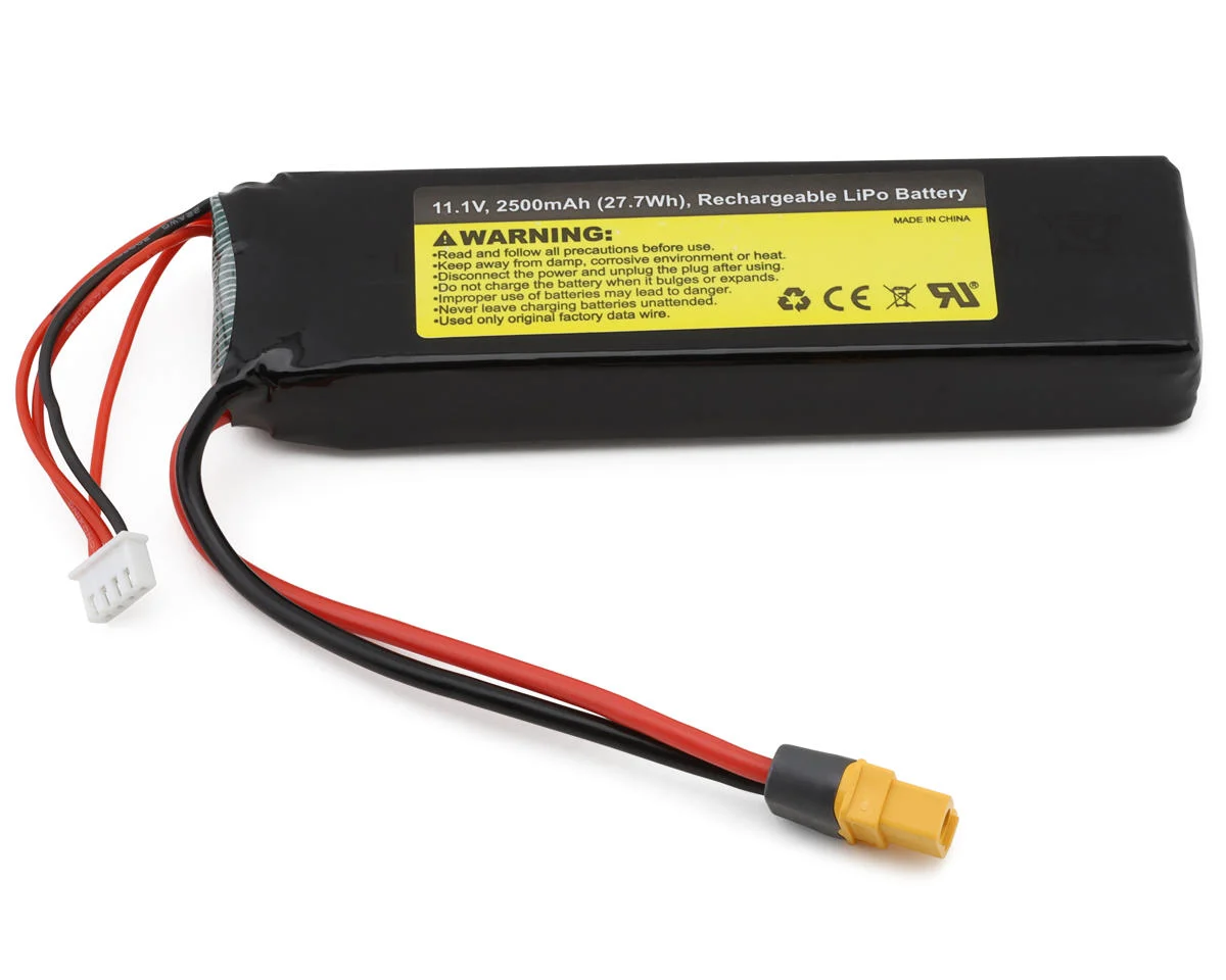 بطارية RC Cars Li-Po قابلة للشحن 11.1V بسعة 2500mAh من UDIR/C (UDI022-36)