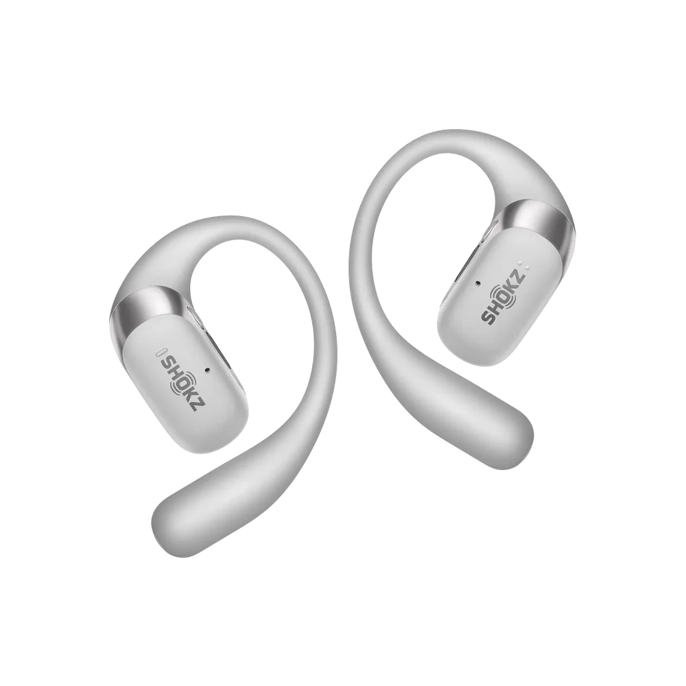 سماعة Shokz OpenFit 2+ اللاسلكية المفتوحة للأذن (T921) رمادي